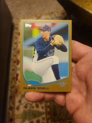 2013 Topps Pro Debut - Blake Snell #40 Gold /50 (RC) - Image 1 of 2