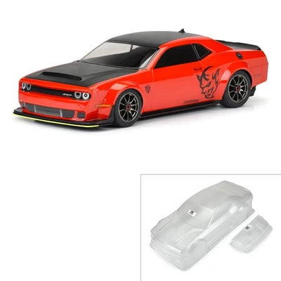 Carrocería transparente Protoform Dodge Challenger SRT Demon para ARRMA Infraction PRM158600 Foto 1 de 4