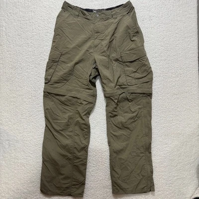 Pantalones cargo convertibles REI piernas con cremallera caqui exterior senderismo mujer talla grande Foto 1 de 4