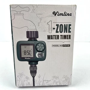 Vimlinc 1-Zone Water Timer ITV116 Automatic Garden Hose Irrigation System New - Picture 1 of 5