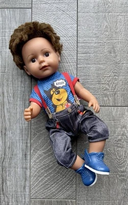 Baby Born Puppe 47cm mit Haaren Zapf Creation - Bild 1 von 4