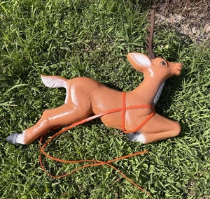 VTG TPI 33" Reindeer for Santa's Sleigh Christmas Blow Mold - Picture 1 of 3