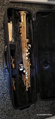 Antigua Winds Bb Straight Soprano Saxophone - Image 1 of 4