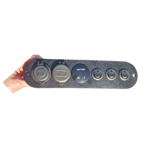 Land Rover Defender Centre Console Switch Panel Dash Cover 1994-2006 - Picture 1 of 8