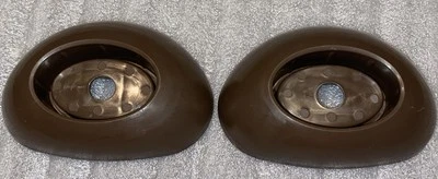 2 End Cap Plastic Foot For Coleman Power Steel 18' x 48" Round Above Ground Pool - Image 1 of 4