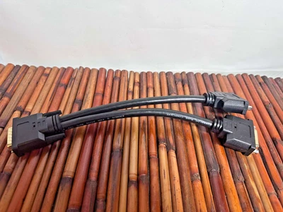 DVI-I zu Dual VGA Splitter Kabel Adapter - Monitor Display Konverter - gebraucht - Bild 1 von 4