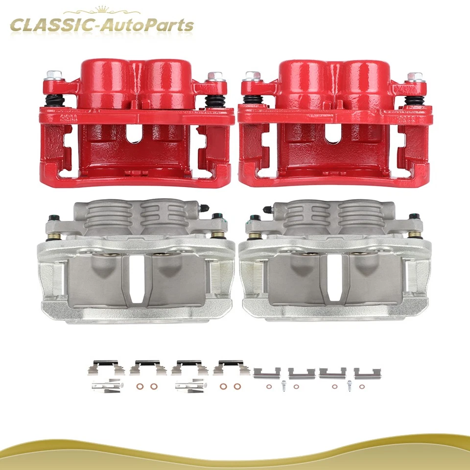 Pares de pinzas de freno delanteras y traseras para Cadillac Escalade GMC Sierra 1500 HD Foto 1 de 4