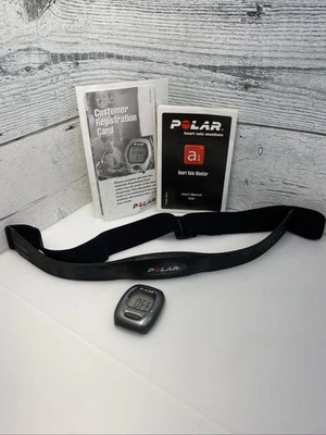 Reloj Monitor de Ritmo Cardíaco Polar A1 Gris Electro OY Banda para el Pecho SIN CAJA Foto 1 de 4