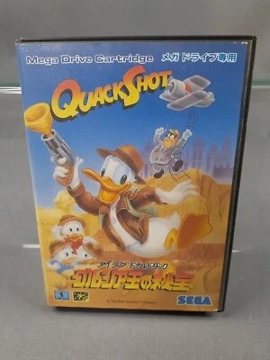 SEGA MEGADRIVE MEGA DRIVE MD  QUACKSHOT The Treasure of Georgia NTSC-J Japanese - Image 1 of 4