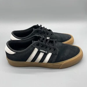 Adidas Originals Seeley Schuhe Herren 11 schwarz Wildleder Skate Komfort Freizeit Gummi - Bild 1 von 8
