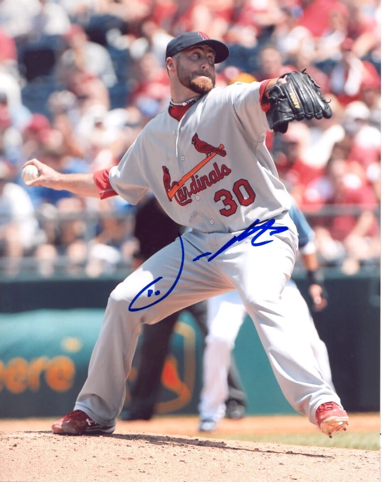 杰森·莫特圣路易斯红雀队亲笔签名 8 x 10 照片带真品证明 — 第 1/1 张图片