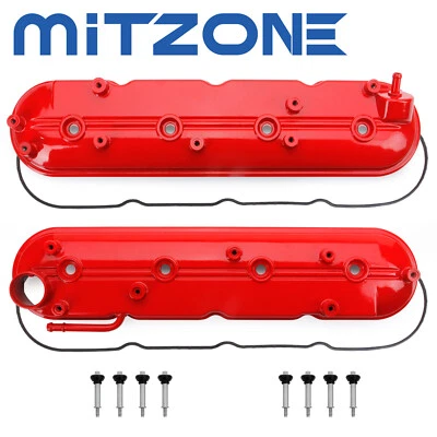 👍Valve Cover Set Passenger + Driver Side for 99-08 Chevy Silverado GMC Sierra👍 - Image 1 of 4