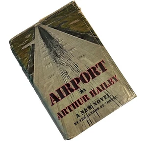 Airport by Arthur Hailey 1968 HCDJ BCE - Picture 1 of 11