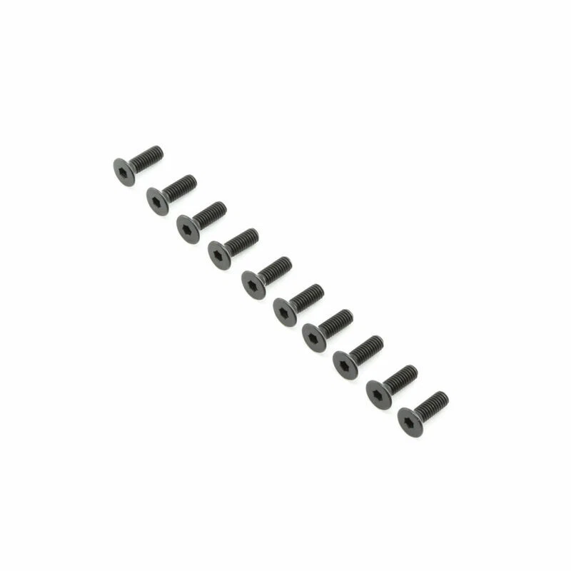 M4x12mm Flat Head Screws (10) Team Losi Racing TLR255013 - Image 1 of 1