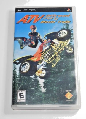 ATV Offroad Fury Blazin Trails Sony PSP Rated E 1-4 Players Wi-Fi Compatible - Image 1 of 3