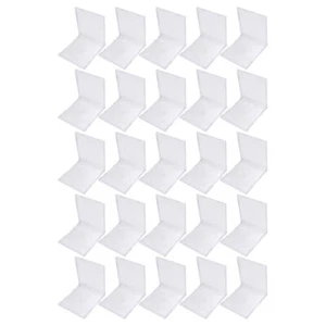 25PCS Clear CD Cases DIY DVD Packages Portable DVD Storage Boxes for Home - Afbeelding 1 van 12