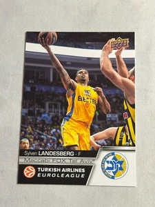 2015-16 UD Euroleague Sylven Landesberg #E-87 Maccabi FOX Tel Aviv - Picture 1 of 2