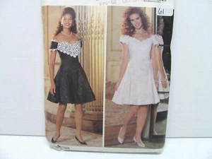 Butterick 5841 Jessica Howard Formal Prom Cocktail Dress Size 14-18 Pattern #61 - Picture 1 of 7