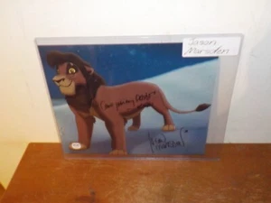 Jason Marsden Signed & Inscribed 8X10 Lion King Photo PSA COA Certified - Picture 1 of 2