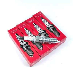 4Pcs Genuine 12290-6A0-A01 Spark Plug (DILKAR8P8SY) Fits For Honda Civic CR-V - Picture 1 of 6