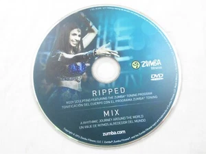 Zumba Fitness Exhilarate ripped/mix REPLACEMENT DVD DISK) - Picture 1 of 1