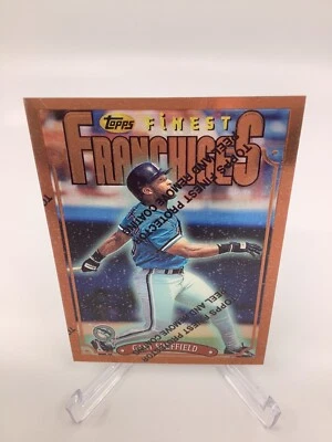 1996 Finest #309 Gary Sheffield Franchise Florida Marlins With Coating - Image 1 of 2