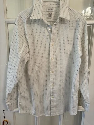 Concepts by Claiborne Mens Long Sleeve SZ L Striped Shirt Vintage - Image 1 of 4