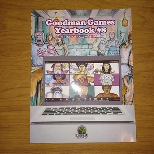 Goodman Games: DCC / MCC RPGs Adventure Supplement - GOODMAN GAMES YEARBOOK # 8 - Picture 1 of 1