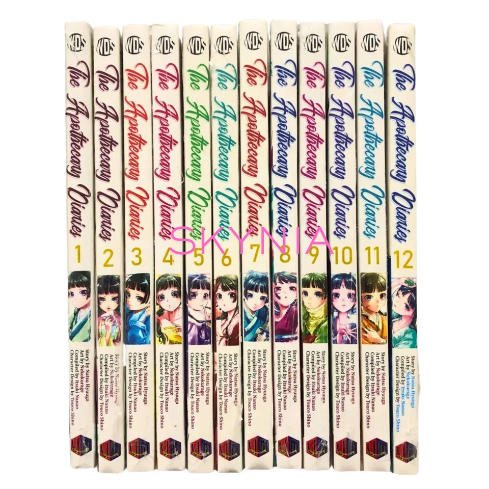 The Apothecary Diaries Manga Comic English Version Vol. 1-12 by Natsu Hyuuga - image 1 of 1