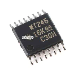 5Pcs/Lot SN74AVC4T245PWR MARK:WT245 TSSOP-16 - Foto 1 di 1