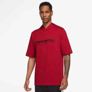 Jordan Breakfast Club long length Dri-FIT Short-Sleeve Hooded Crew M by Nike - Picture 1 of 2