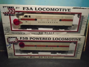 PROTO 1000 HO SCALE #8165/23965 F3A/B POWERED BURLINGTON #116/120B W/DCC - Picture 1 of 4