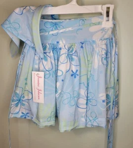 Girls 4T Skirt with NEW Headband Summertime Boutique Jeanine Johnsen - Picture 1 of 6