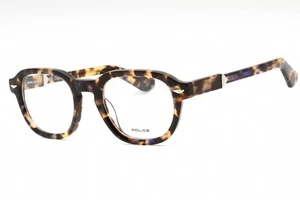 POLICE VPLG81 0744 Eyeglasses Tortoise Frame 50mm - Picture 1 of 4