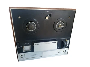 Vintage Sony TC-355 Solid State Reel-To-Reel Tape Recorder - UNTESTED - Foto 1 di 15