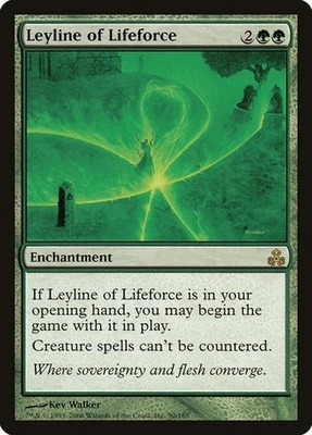 Guildpact   MTG  1  Leyline of Lifeforce  Magic - Image 1 of 2