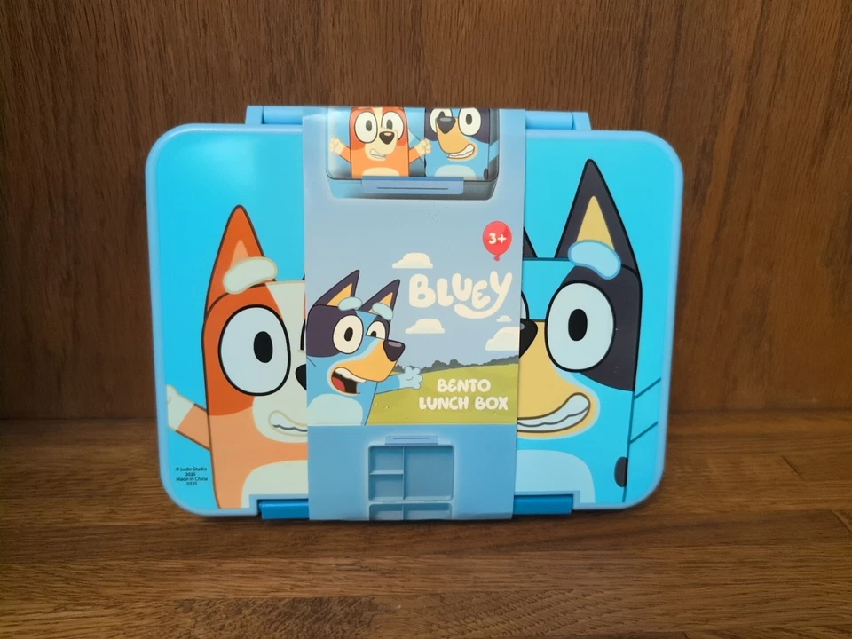 Bluey Child's Reusable Silicone Bento Lunch Box