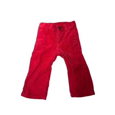 Jack & Jack Toddler Corduroy Pants Red 12-18 months Holiday Dress - Image 1 of 3