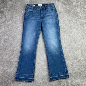 Universal Thread Jeans Women’s 25 Blue Ankle Bootcut Mid-Rise Medium Denim - Picture 1 of 12