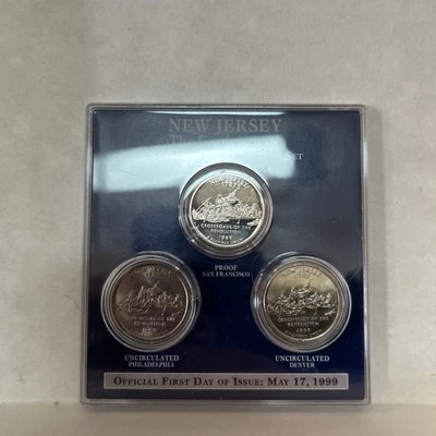 New Jersey "The Garden State" Statehood Quarter Coin Set - Image 1 of 4