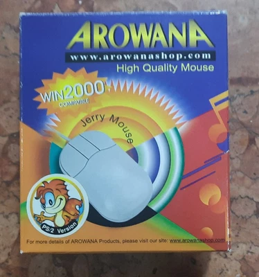 Vintage PC Mouse With Trackball (Ball Mouse) PS/2 Port NEW - Image 1 of 4