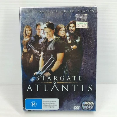 Stargate: Atlantis - Season 3 (DVD, 2006) Joe Flanigan - Action Drama TV Series - Image 1 of 3