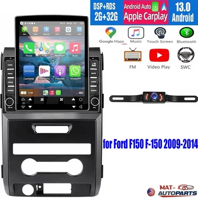 Rádio estéreo GPS NAVI para Ford F150 2009-2014 Android 13 9.7" Apple Carplay carro - Imagem 1 de 4