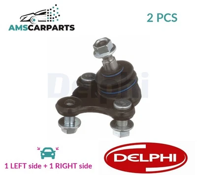 SUSPENSION BALL JOINT PAIR FRONT OUTER LOWER TC6816 DELPHI 2PCS NEW - Image 1 of 4