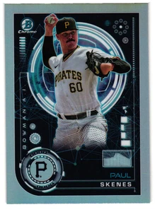 2024 Bowman - Bowman Ai Paul Skenes #BAI-15 (RC) - Picture 1 of 2