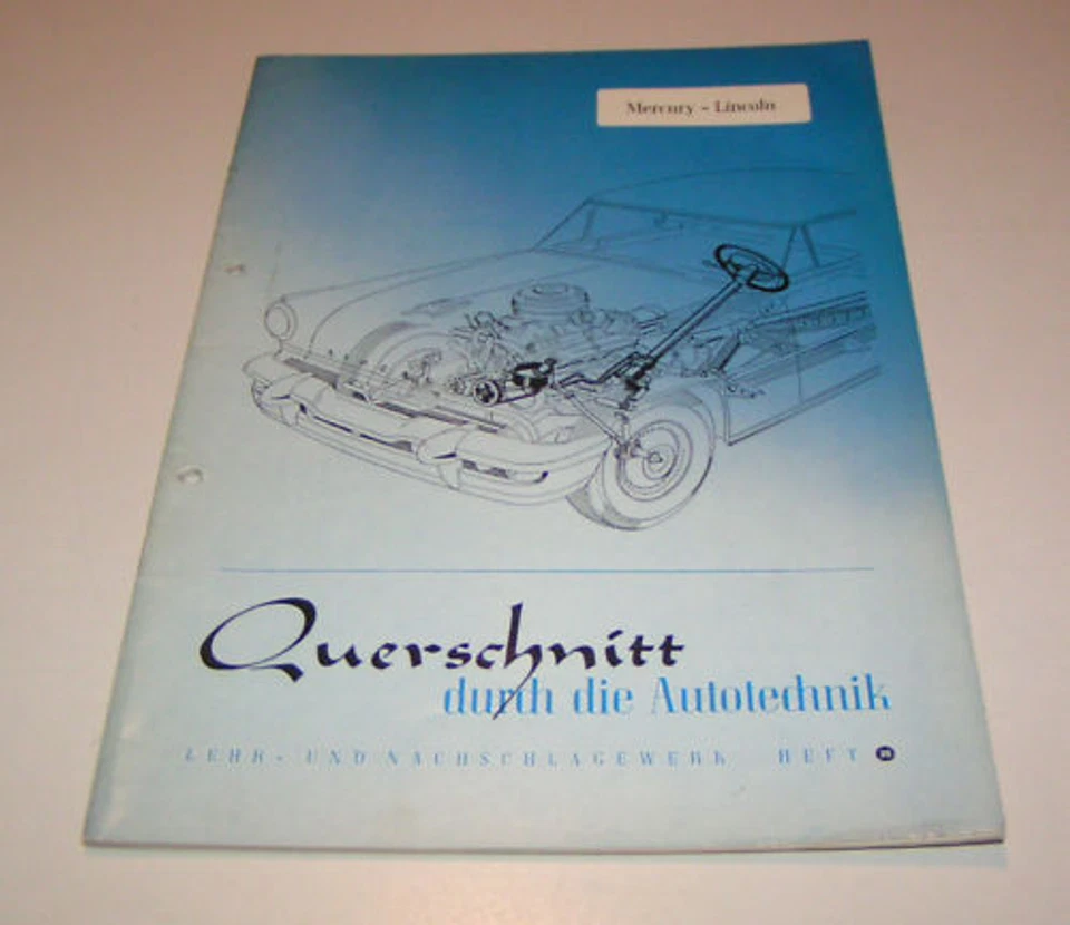 Manuale Di Riparazione Auto Originale Mercury - Lincoln - Immagine 1 di 1