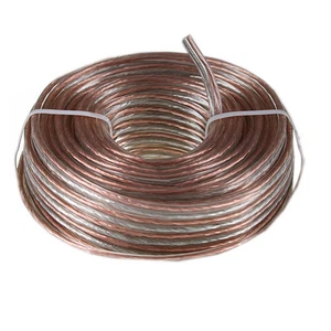 25 ft New 16 AWG Gauge Home Car Stereos Audio SPEAKER WIRE Copper Stranded Cable - Picture 1 of 1