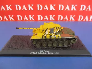 Die cast 1/72 Modellino Carro Armato M46 Patton 6th Tank Battalion Korea 1951 - Foto 1 di 5