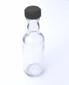 5cl Miniature glass bottles 50ml wedding favour fill yourself gift alcohol empty - Picture 1 of 3