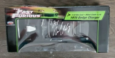 Dodge Charger 1970 auténtico autografiado "Letty" - Rápido y Furioso 1:18 Foto 1 de 4
